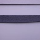 Schrägband grau crash Einfassband 1,4cm breit 4,50 Meter