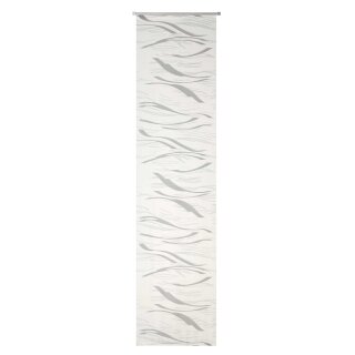 Schiebevorhang Aqua 95 Wellenmuster transparent 60 x 245cm