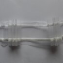 Faltenband 1:2,2 fach 11 Meter Gardinenband transparent