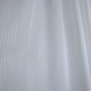 Kurzstück 500cm breit x 131cm hoch Shirley Diolenstoff weiß längststreifen 