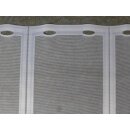 Scheibengardine 230cm schlamm grau beige bedruckt 59cm hoch