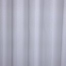 Kurzstück 370cm breit x 175cm hoch Diolenstoff feine längststreifen weiß