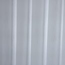 Kurzstück 190cm breit x 175cm hoch Diolenstoff Noppen feine längststreifen weiß