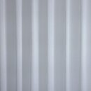 Kurzstück 150cm breit x 175cm hoch Diolenstoff Noppen feine längststreifen weiß