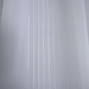 Kurzstück 530cm breit x 135cm hoch Shirley Diolenstoff weiß längststreifen 