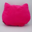 Kuschelkissen in Eulen Form pink lila