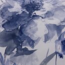 Kissenbezug Blumen blau ca.40x40cm