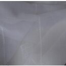 Scheibengardinenstoff 169cm hoch weiß Stickerei Rapport 16cm