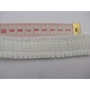 Kräuselband 11 Meter Klett-Flauschband weiß zum Ankletten