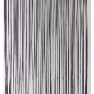 Schiebevorhang schwarz Fadenstore 50 x 245cm