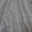 Gardinen Organza Diolenstoff weiß grau schwarz mit Streifen