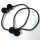 2er-Set Magnet-Raffhalter Schwarz – 49 cm – Ohne Bohren