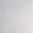 Scheibengardine Balkontür Blumen & Muster weiß 88/165cm