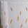 Scheibengardine 90cm-100cm hoch mit Tropfen in braun-beige