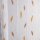 Scheibengardine 90cm-100cm hoch mit Tropfen in braun-beige