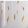 Scheibengardine 90cm-100cm hoch mit Tropfen in braun-beige
