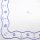 Mitteldecke Maritim Segelschiff Schiffe Anker 85x85 bestickt