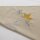 Tischläufer beige Blätter orang grau bestickt 40x160cm
