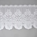 Scheibengardine 156cm-48cm hoch mit Blumen
