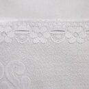 Scheibengardine 156cm-48cm hoch mit Blumen