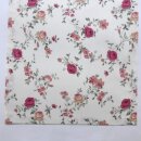 Tischläufer mit Rosenmuster in Pink und Rosa 130x43cm