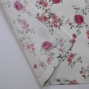 Tischläufer mit Rosenmuster in Pink und Rosa 130x43cm