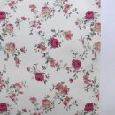 Tischläufer mit Rosenmuster in Pink und Rosa 130x43cm