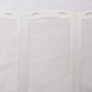 Scheibengardine natur unten mit Muster 163cm-89cm hoch