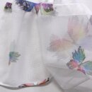 Scheibengardine 149×30 cm mit Schmetterlinge in Farbe