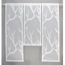 Miniflächen-Set Leinenoptik natur gemustert...