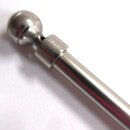 Edelstahl-Beschwerungsstab 61cm mit Kugelabschluss 67 cm