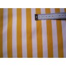 Reststück 90x150cm Baumwollstoff Köper gelb...
