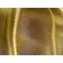 Organzastoff goldfarben changierend Meterware